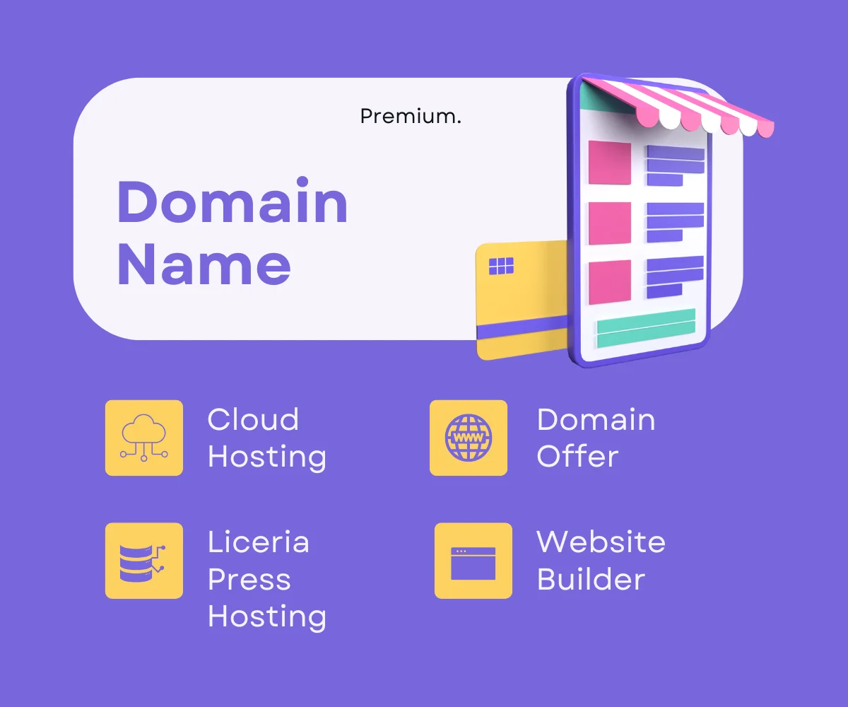 Contoh nama domain premium yang singkat dan mudah diingat