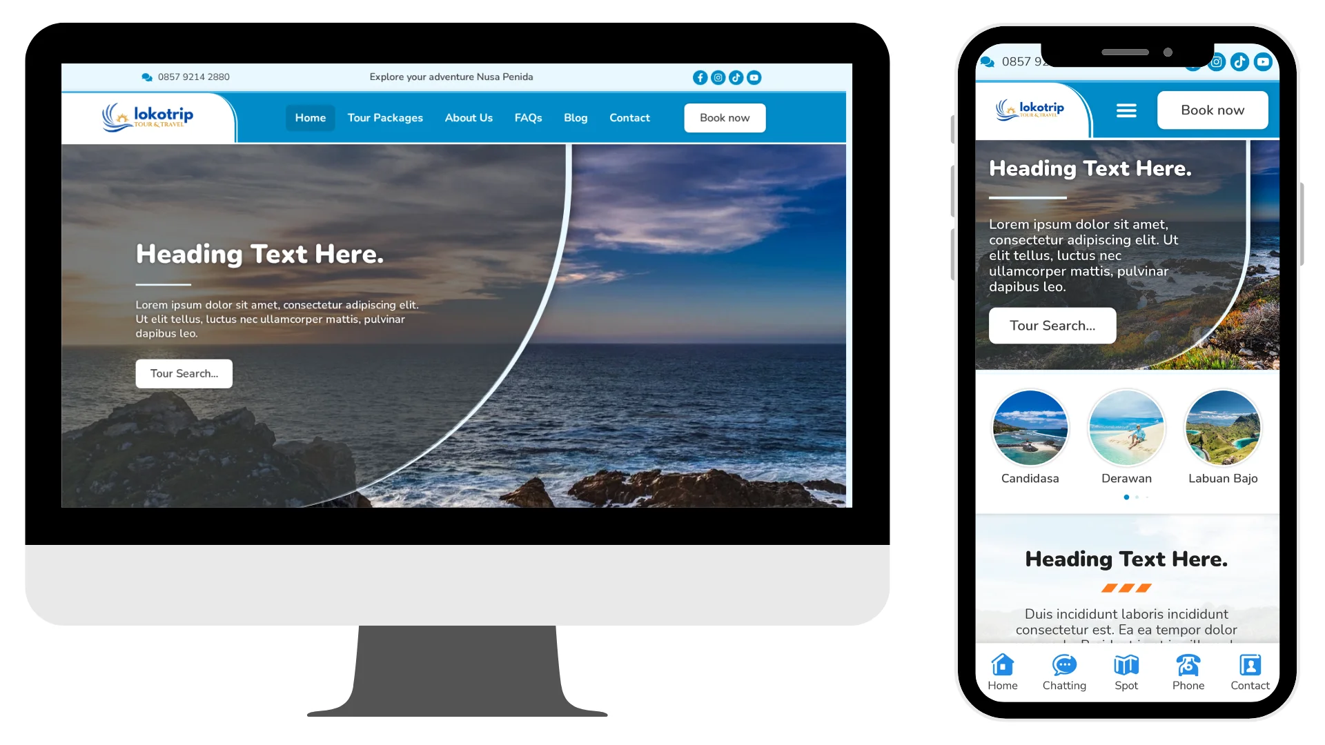 Website Tour & Travel v.1.1