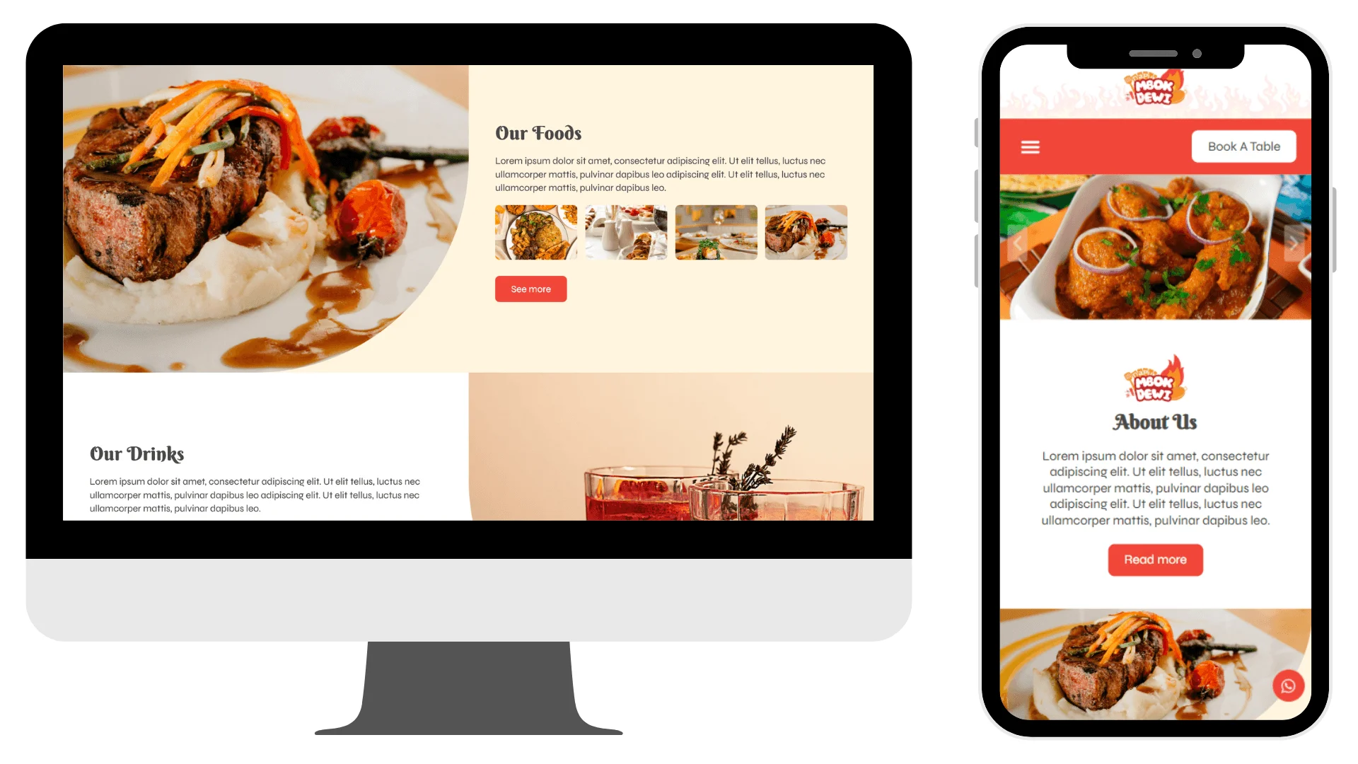 Website Rumah Makan (Resto) v.1.0