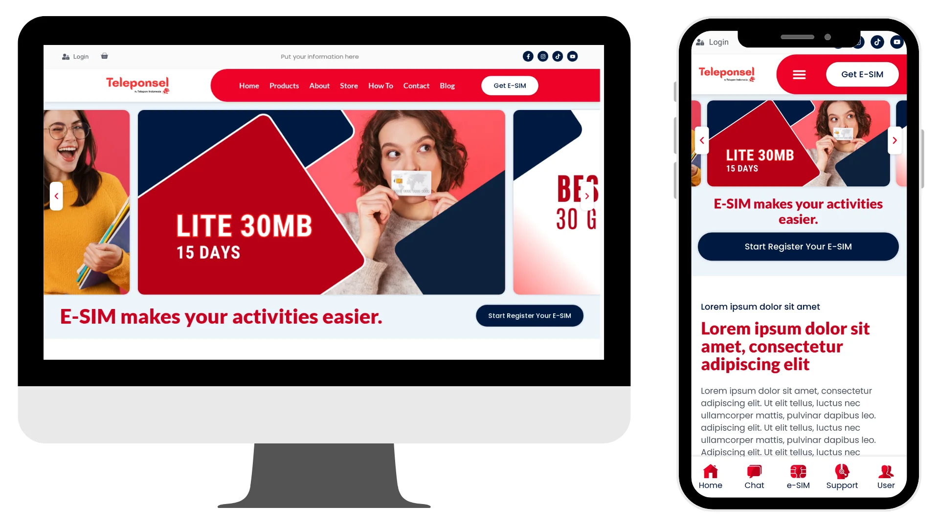 Website Online Shop v.2.0